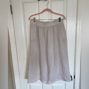 H&M Gauze Midi Skirt
